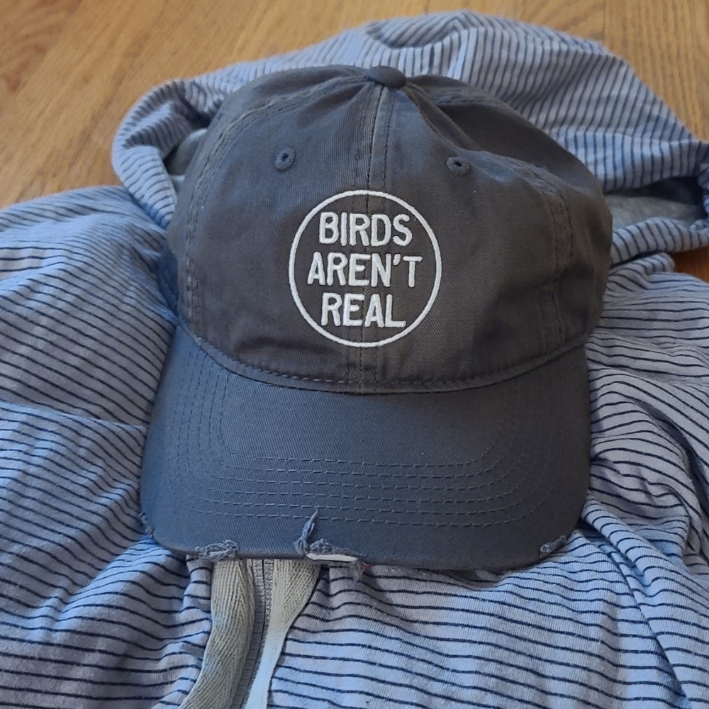 Birds Aren't Real Adjustable Baseball Hat